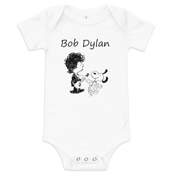 Bodysuit Bebé Estampado Bob Dylan Snoopy