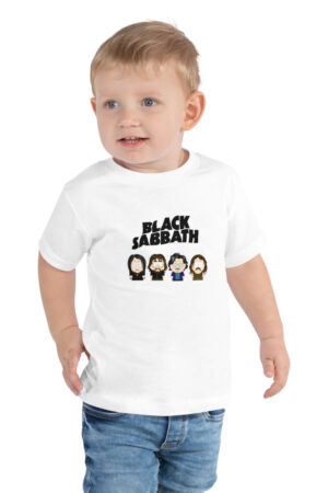 T-shirt Criança Estampado Black Sabbath