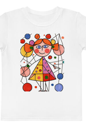T-shirt Infantil Arte Colorida